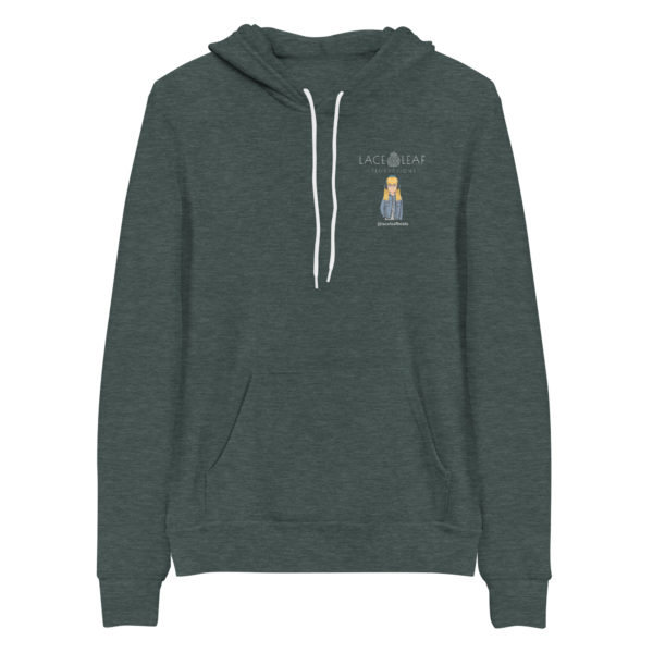 Lace Leaf Beats Pullover Hoodie - Image 3