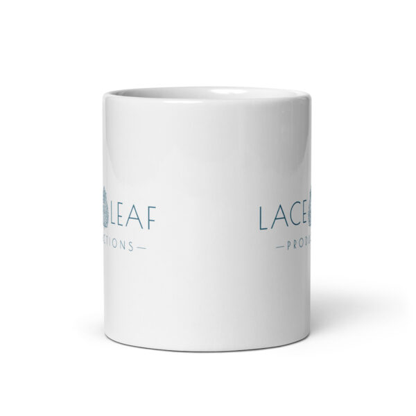 Lofi Lace White Glossy Mug - Image 4