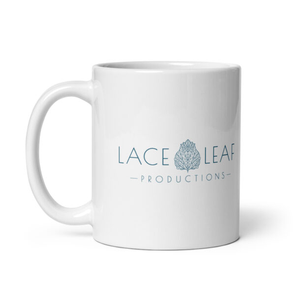 Lofi Lace White Glossy Mug - Image 3