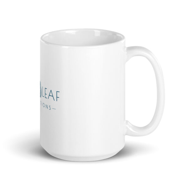 Lofi Lace White Glossy Mug - Image 5