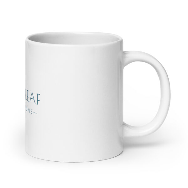 Lofi Lace White Glossy Mug
