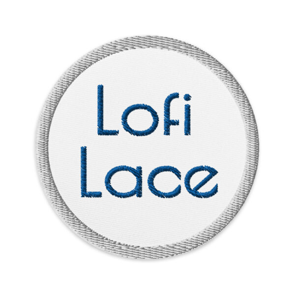 Lofi Lace Embroidered Patch