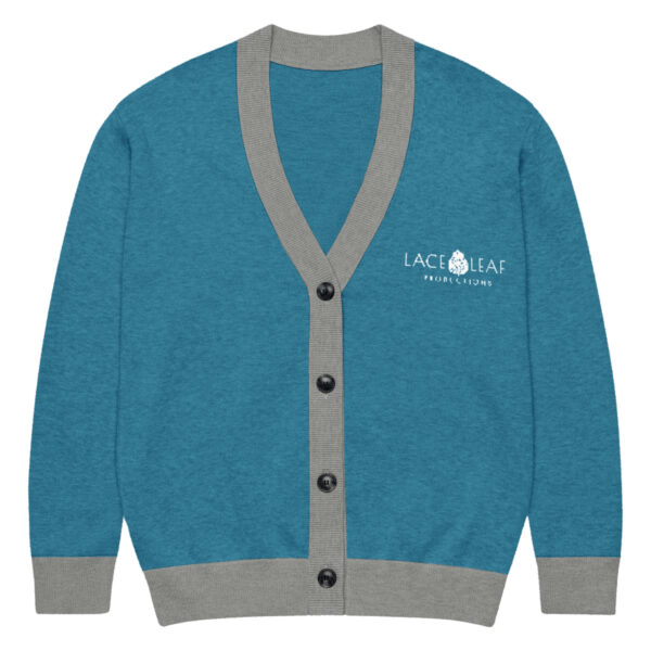 Lace Leaf  - Knitted Cardigan - Image 9