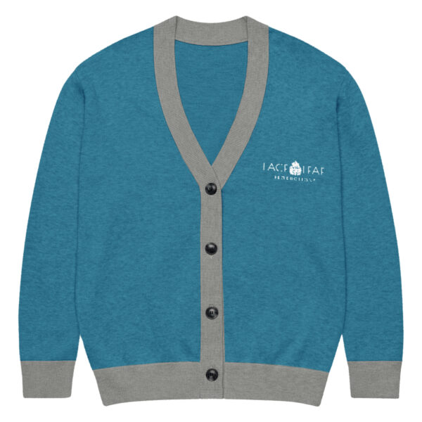 Lace Leaf  - Knitted Cardigan - Image 5